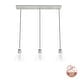 preview thumbnail 2 of 13, Hunter Van Nuys 3-Light Linear Cluster Pendant - Kitchen Island, Dining Room - Vintage, Industrial, Contemporary
