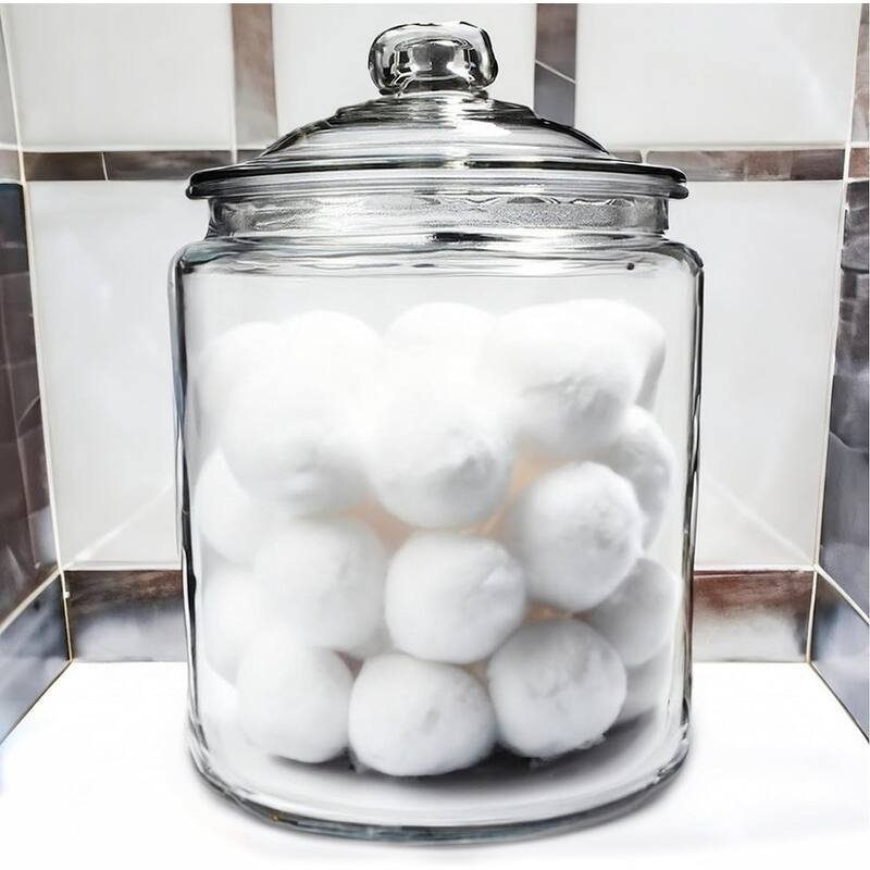 Glass Jars with Lids - Clear