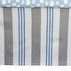 preview thumbnail 6 of 6, Lambs & Ivy Signature Elephant Tales Blue/Gray/White Stripe 4-Piece Nursery Baby Crib Bedding Set