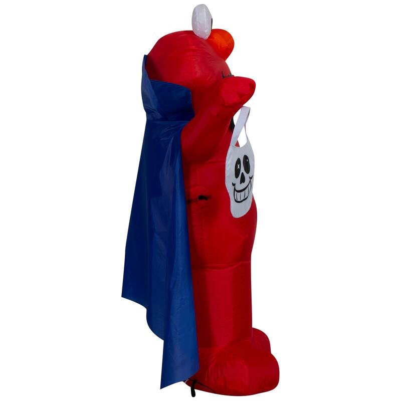 Airblown-Elmo as Vampire w/Skull-Sesame Street