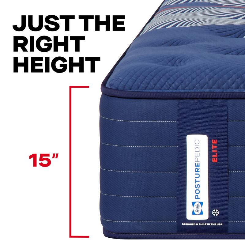 Sealy Posturepedic® Elite Brenham II 15" Medium Tight Top Innerspring