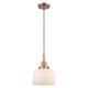 Option Antique Copper / Matte White Shade