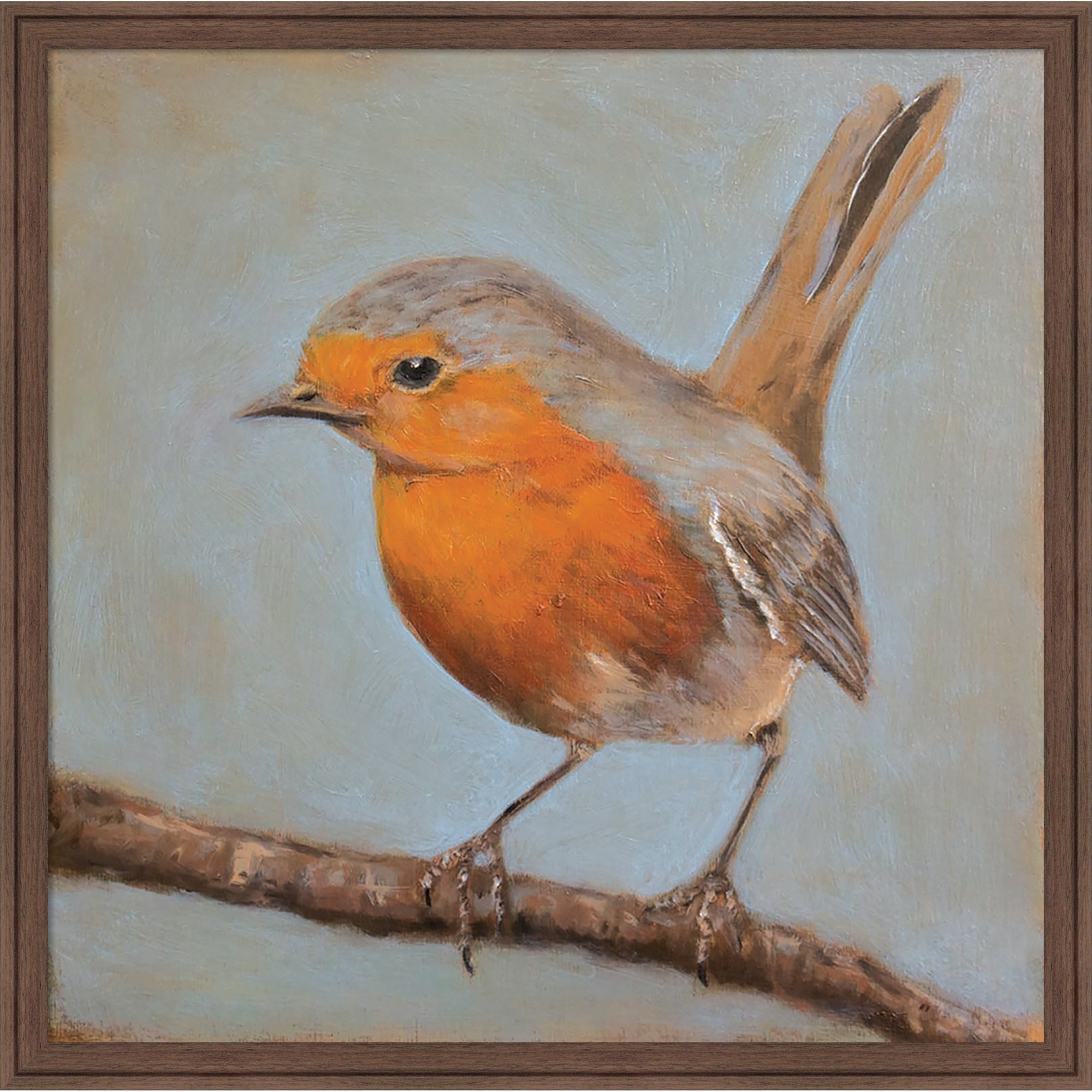 Winged Beauty by Claire Lerner Framed Mounted Canvas Wall Art Print