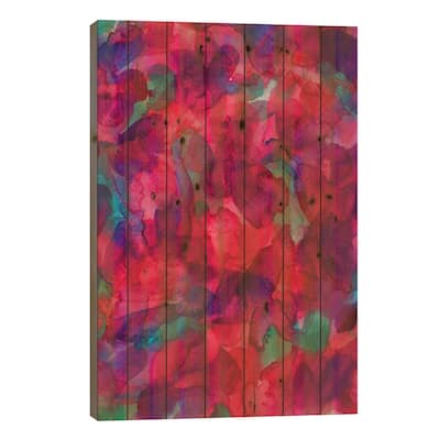 Mercury In Retrograde Print On Wood by Jacqueline Maldonado - Multi-Color