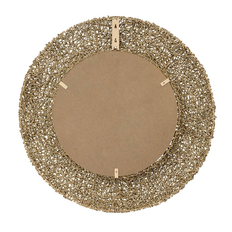 Varaluz Tangled Wall Mirror - Natural Rope