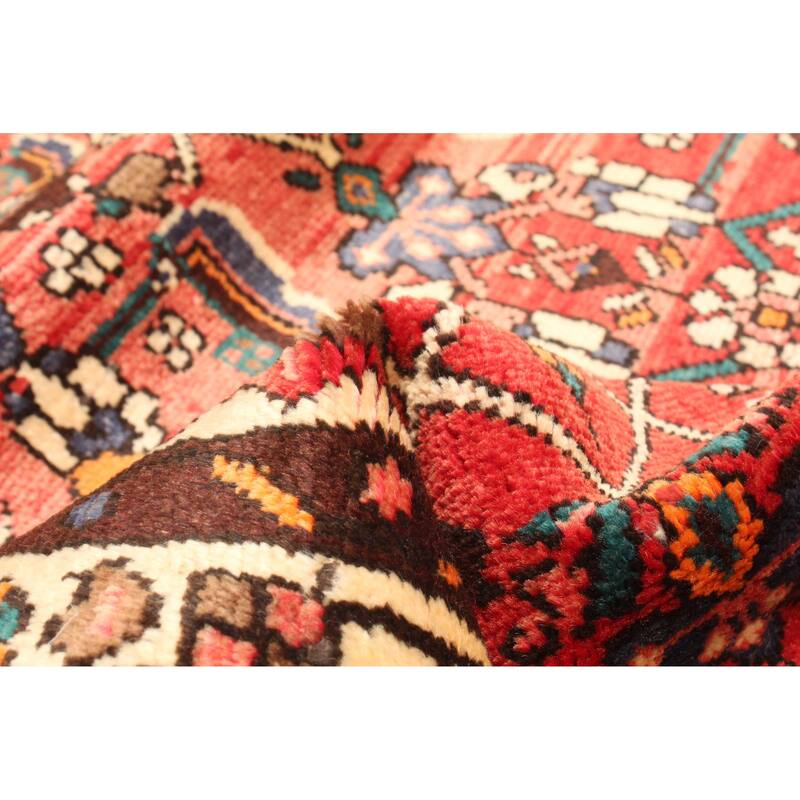 ECARPETGALLERY Hand-knotted Andelz Red Wool Rug - 3'7 x 9'8