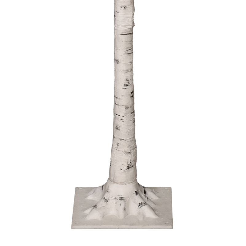 Puleo International 4 ft. Pre-Lit White Artificial Twig Tree