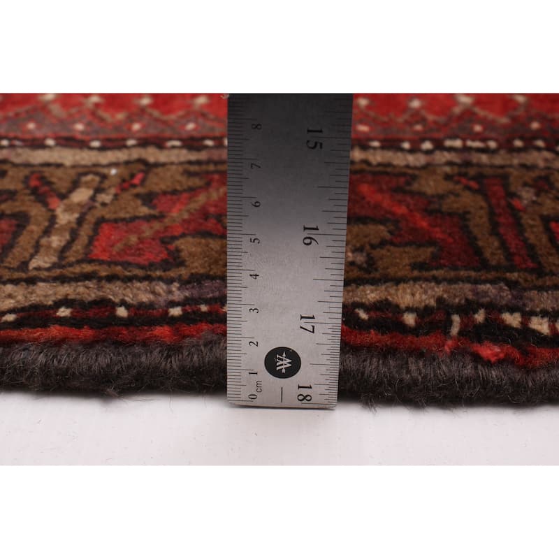 ECARPETGALLERY Hand-knotted Konya Anatolian Red Wool Rug - 3'6 x 9'7