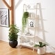 preview thumbnail 2 of 40, SAFAVIEH Cullyn 5-Tier Leaning Etagere Bookcase - 27.6" W x 14" L x 76" H