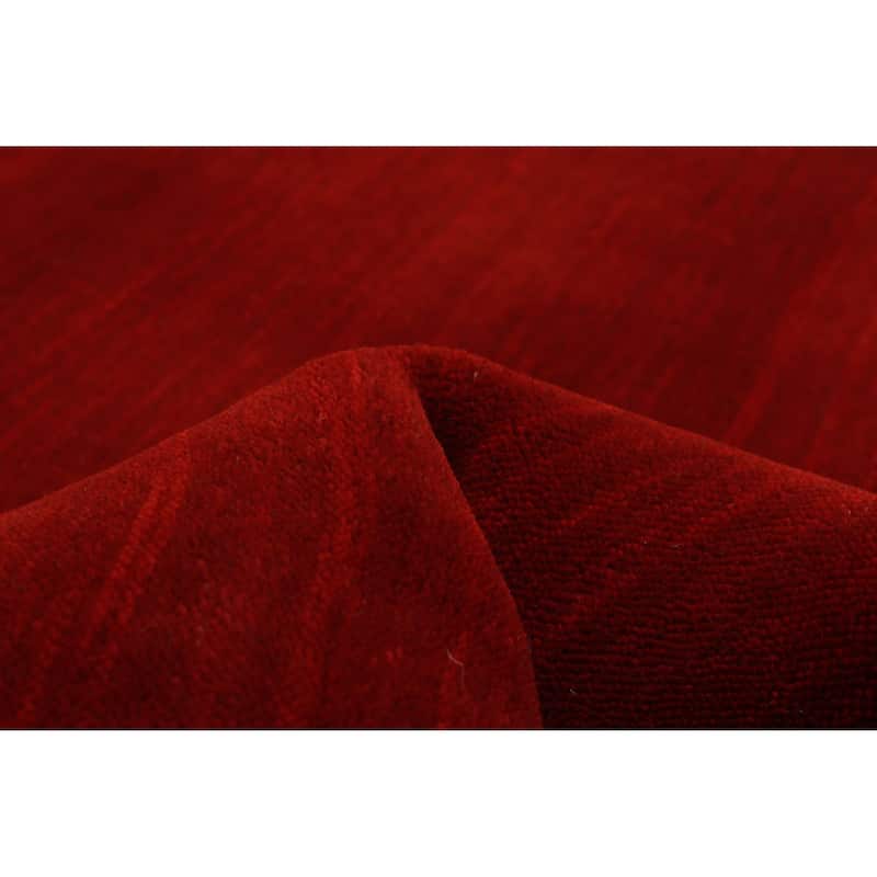 Kashkuli Gabbeh Red Rug 2'6" x 6'8" - 2'6 x 6'8