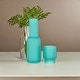 preview thumbnail 5 of 13, American Atelier Bedside Water Set Ribbed Carafe with Tumbler Glass - 30 oz.