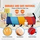 preview thumbnail 3 of 12, Kids Play Tunnel Tent for Toddlers, Colorful Pop Up Caterpillar Tunnel Toy for Baby or Pet, Collapsible Gift for Boy and Girl