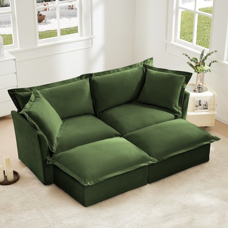 Luxury Sleeper Sofa Bed with Soft Cushion - Ultimate Comfort for Your Home