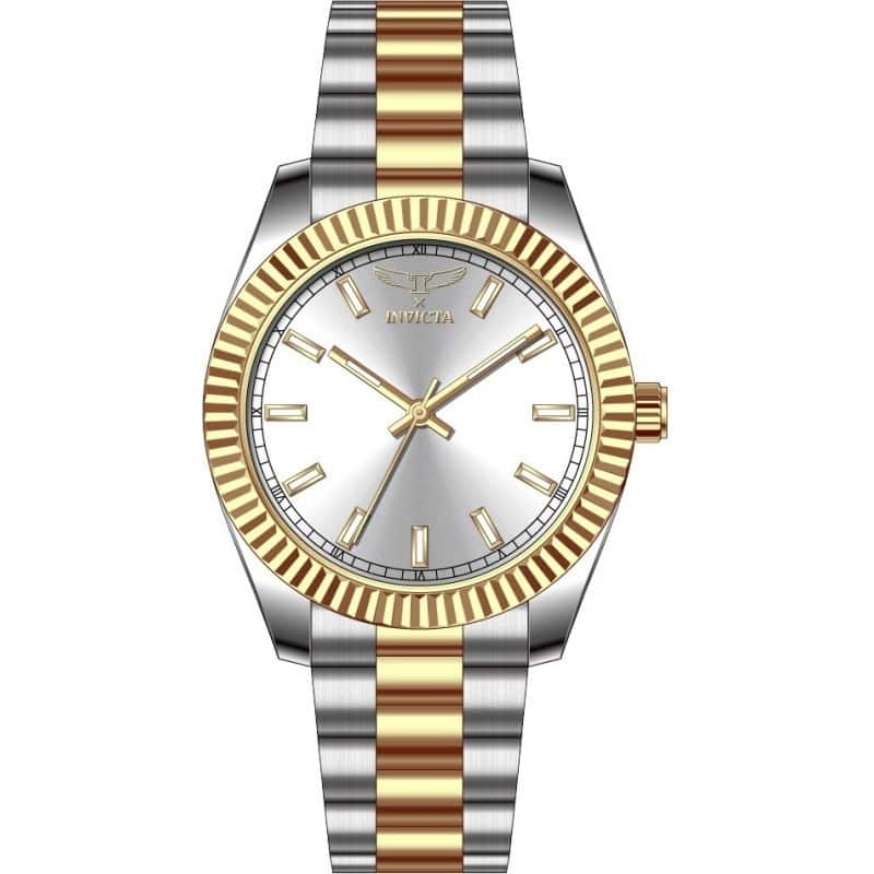 Invicta Men's 69010 Specialty Quartz PC21S Copper Dial Watch - White