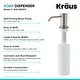 preview thumbnail 10 of 15, Kraus Kitchen Soap Dispenser