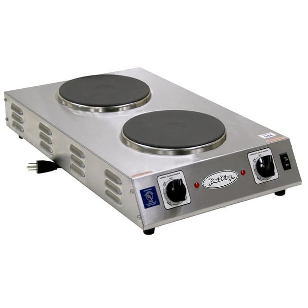 slide 1 of 1, BroilKing Professional Double Cast Iron Space Saver Range, Stainless Steel