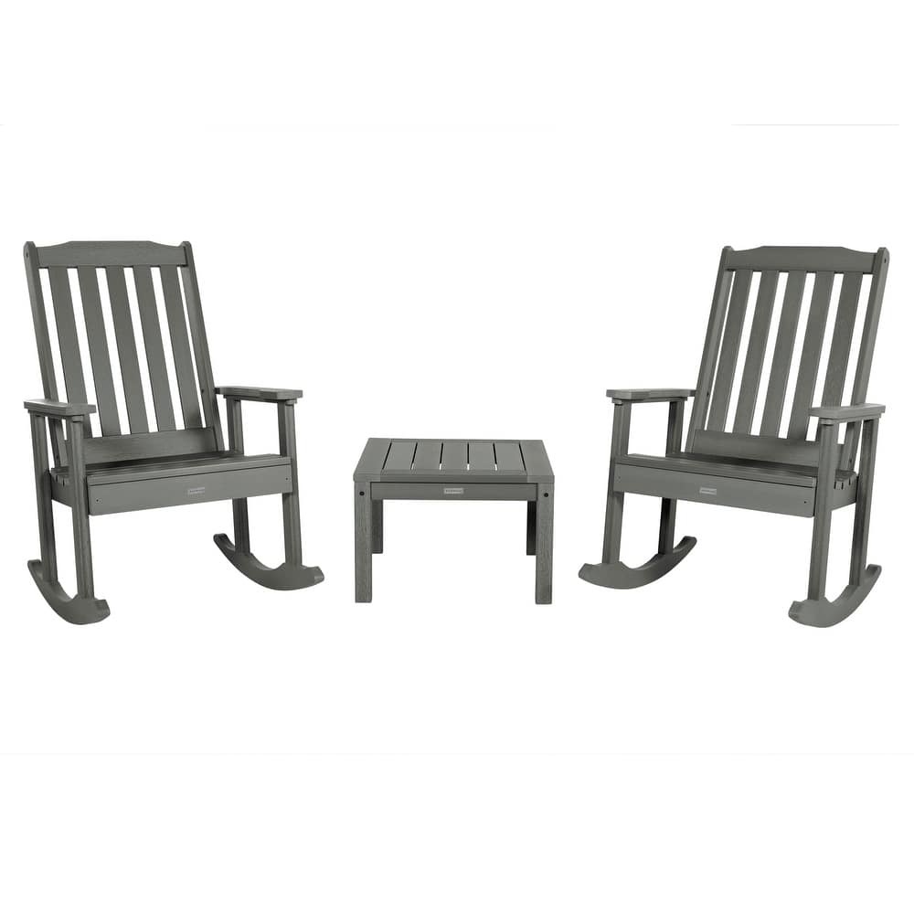 HIGHWOOD Rocking Chairs and Side Table (3-piece Set)