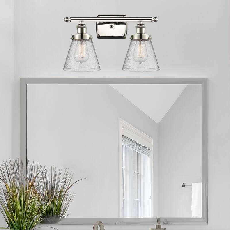 Innovations Lighting 916-2W-11-16 Cone Vanity Cone 2 Light 16" Wide