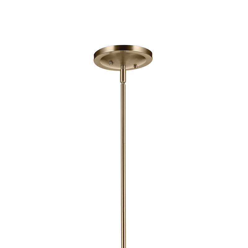 Eadie 51.5 Inch 6 Light Chandelier in Champagne Bronze