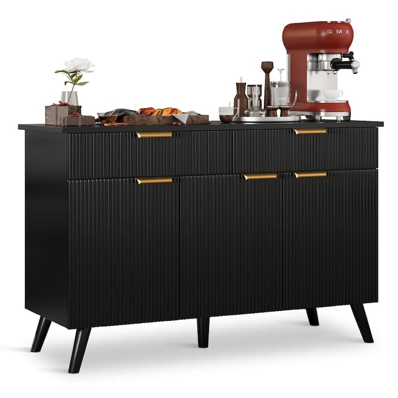 Pocassy 47-Inch Buffet Cabinet with Storage