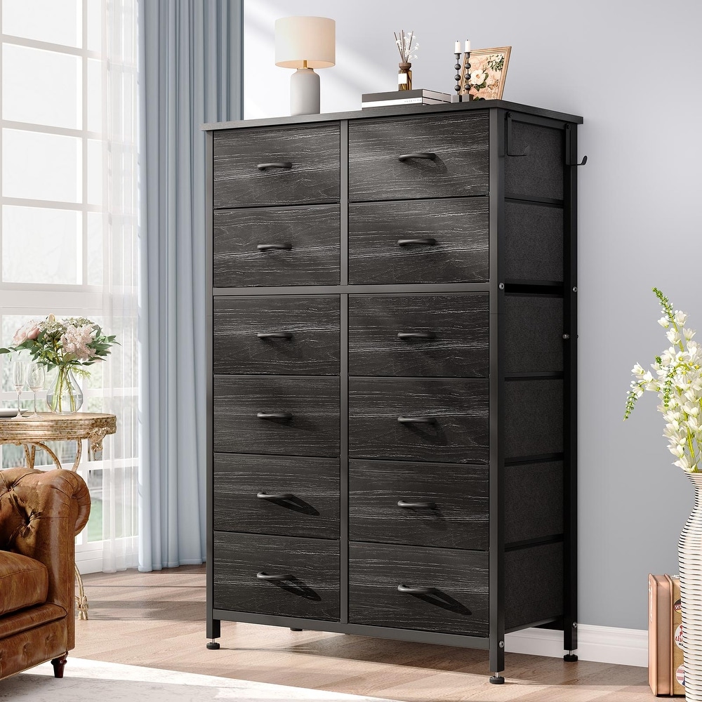Tall 12 store drawer dresser