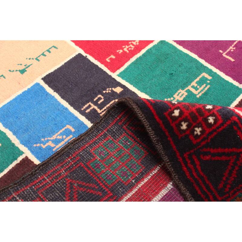 ECARPETGALLERY Hand-knotted Teimani Red Wool Rug - 2'10 x 4'9