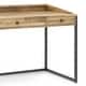 Thumbnail 29, WYNDENHALL Brinkley SOLID ACACIA WOOD Modern Industrial 60 inch Wide Writing Office Desk. Changes active main hero.