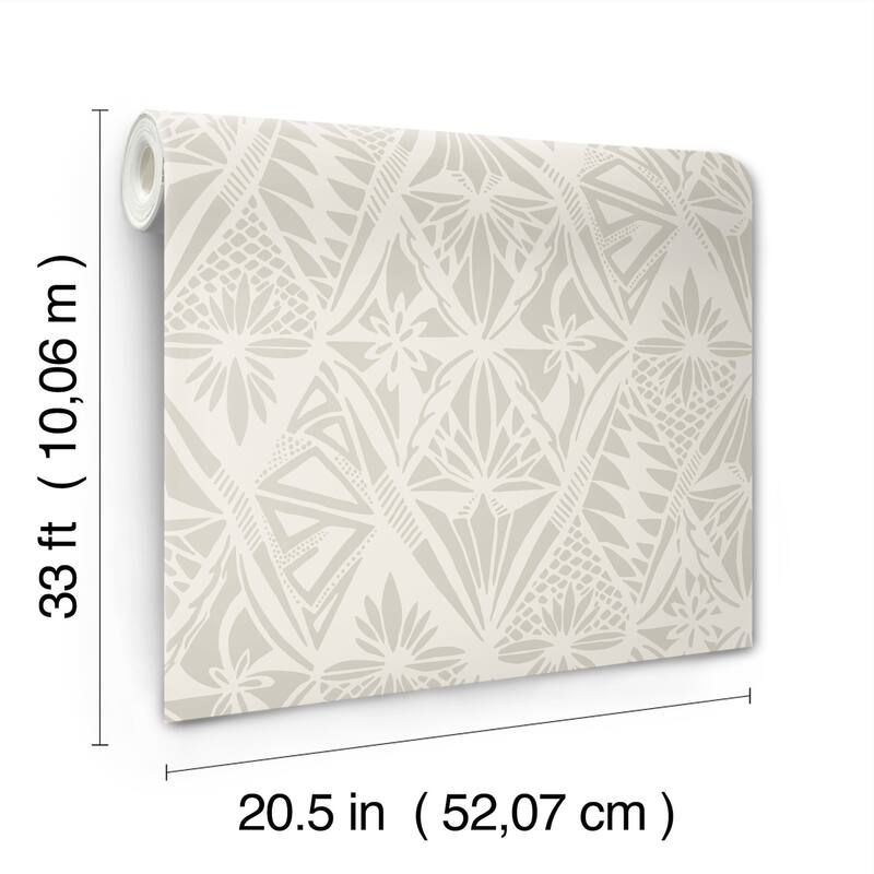 A-Street Prints Urbane Light Grey Diamonds Wallpaper