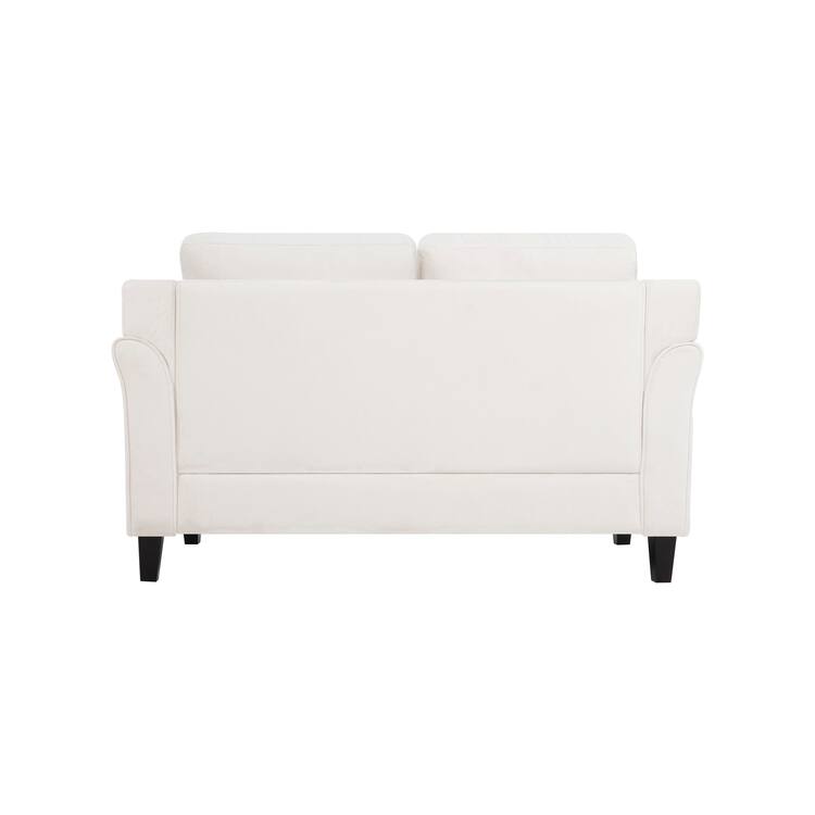 Raelynn Button Tufted Loveseat Sofa, Affordable Modern Loveseat Sofa Couch for Small Spaces - Durable and Sturdy
