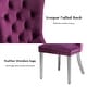 preview thumbnail 33 of 99, High-end Tufted Velvet Upholstered Nailhead Dining Chair Set of 6