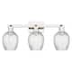 Option Polished Nickel / Clear Spiral Fluted