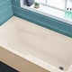 preview thumbnail 61 of 121, Swiss Madison Voltaire, Acrylic White, Alcove, Integral Armrest, Bathtub with Apron