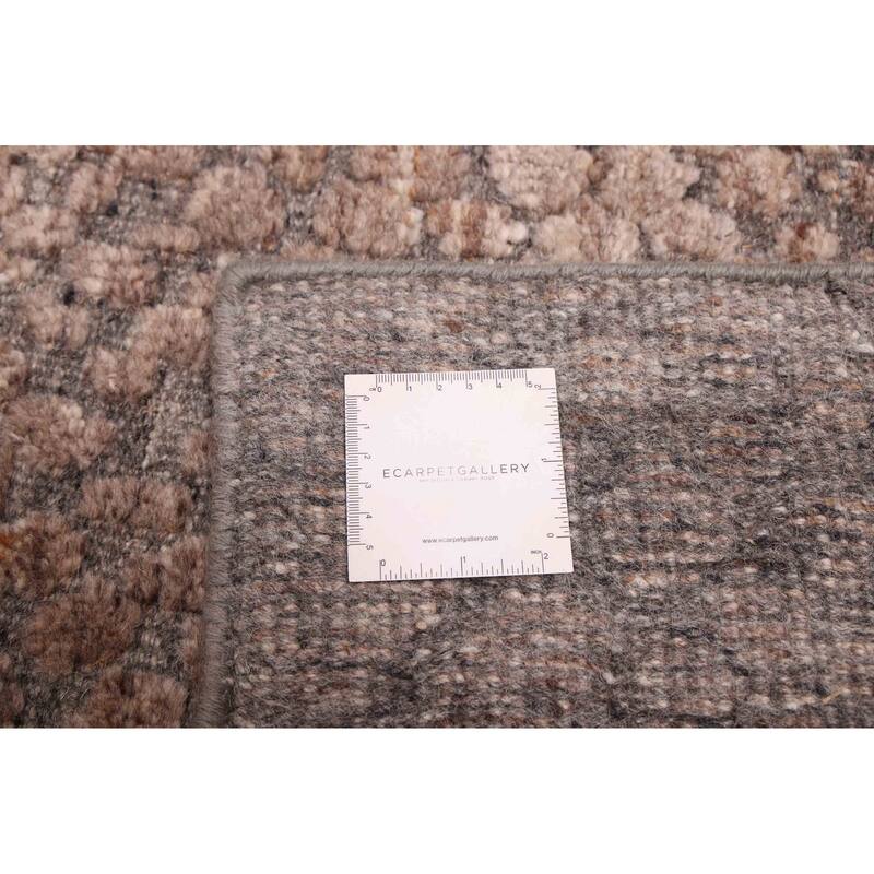 ECARPETGALLERY Hand-knotted Tangier Tan Wool Rug - 8'3 x 10'1