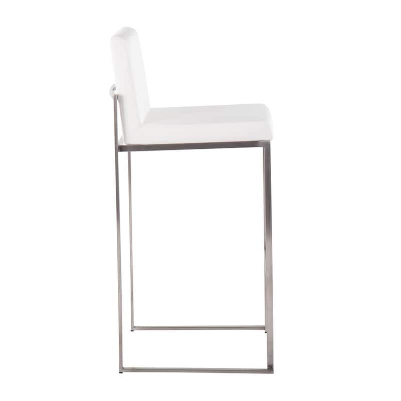 Silver Orchid Forrest High Back Bar Stool - Set of 2