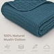 preview thumbnail 64 of 100, Muslin Baby Blanket, 40" x 40" Swaddle Blanket by Comfy Cubs