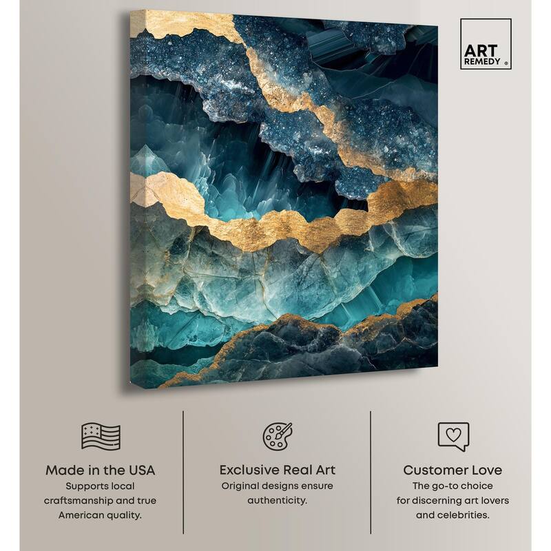 Power Edge II Canvas by Art Remedy, Gallery Wrapped