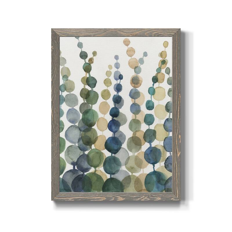 Pompom Botanical I Premium Framed Canvas - Ready to Hang