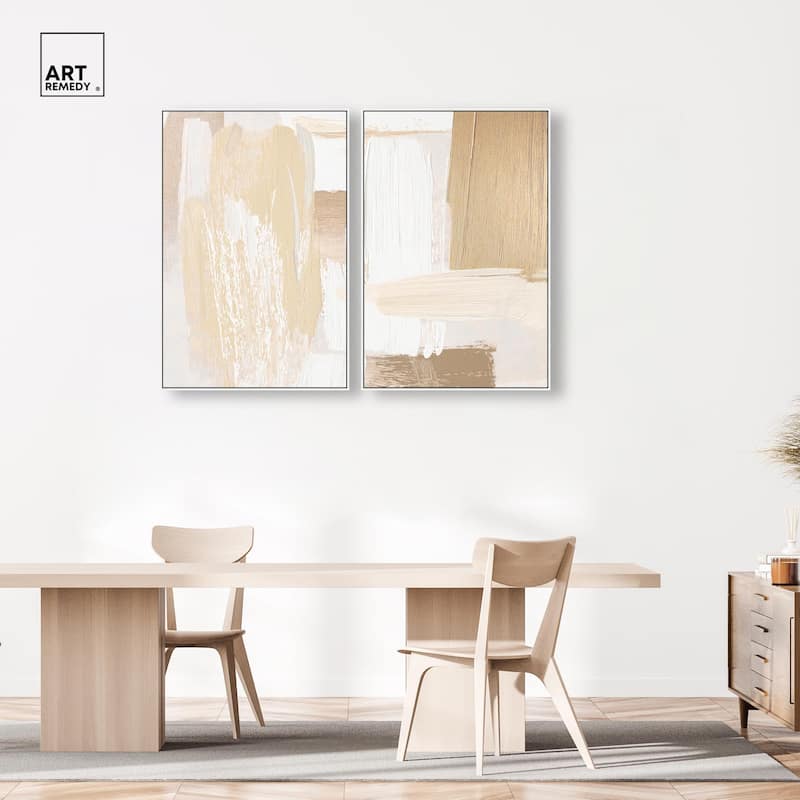 Tactile Textures II Canvas Set of 2 by Art Remedy
