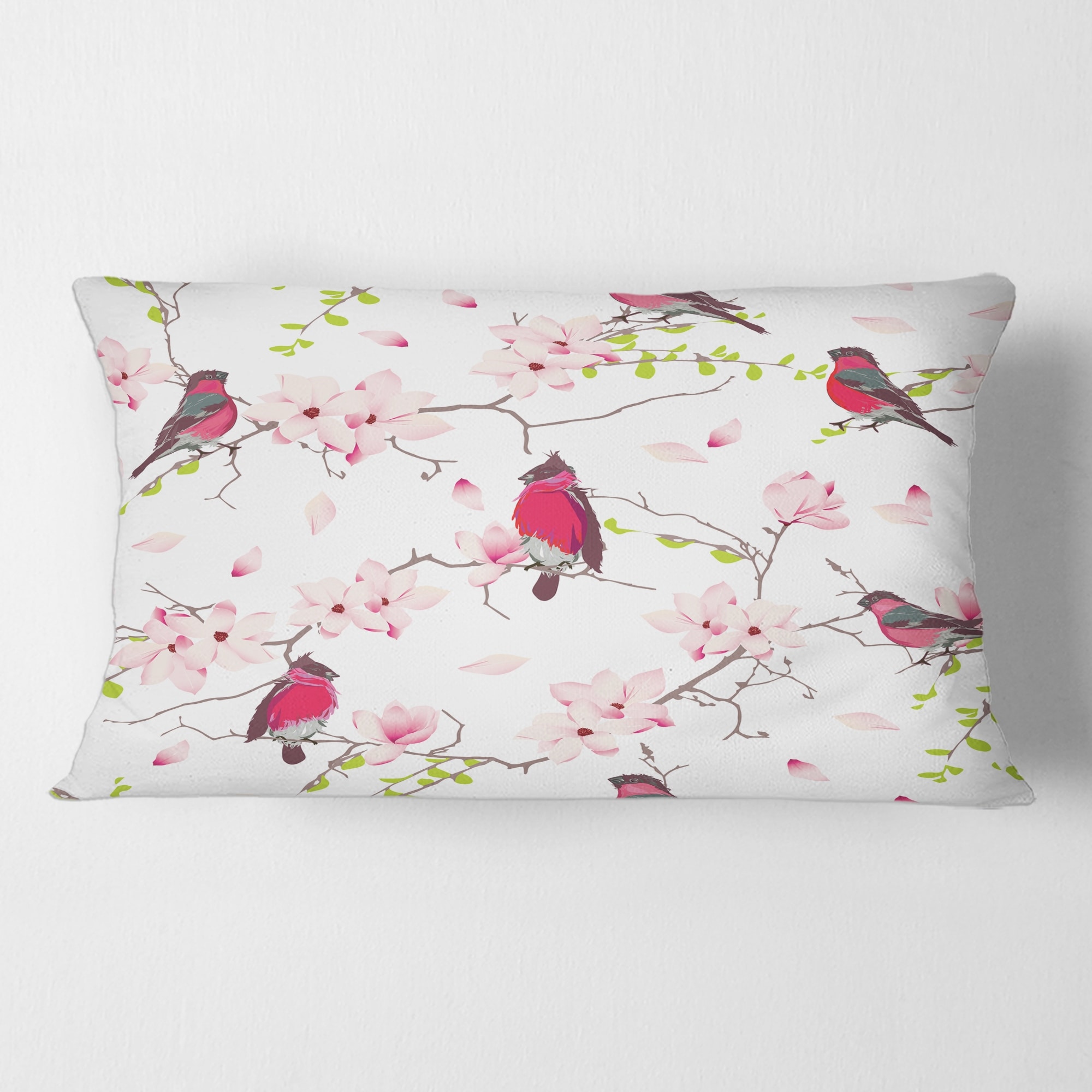 Heirloom Velvet Lumbar Pillow - Magnolia