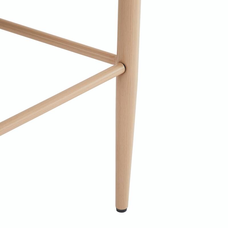 Modern Counter Stool Set - Comfortable, Sturdy Iron Frame