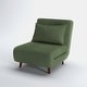 preview thumbnail 55 of 176, Artdeco Home - Tustin Upholstered Convertible Lounge/ Sleeper Chair