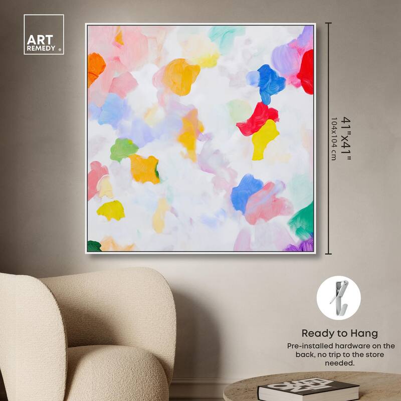 Colorfield Patches I Canvas by Art Remedy