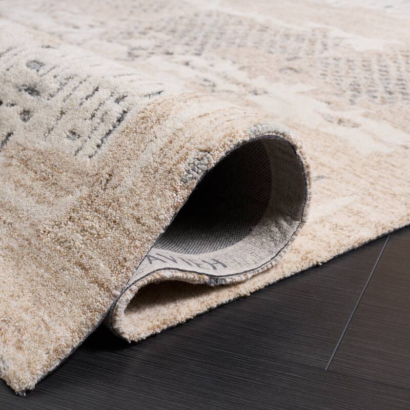 SAFAVIEH Handmade Harvest Dylis Modern Contemporary Wool Rug