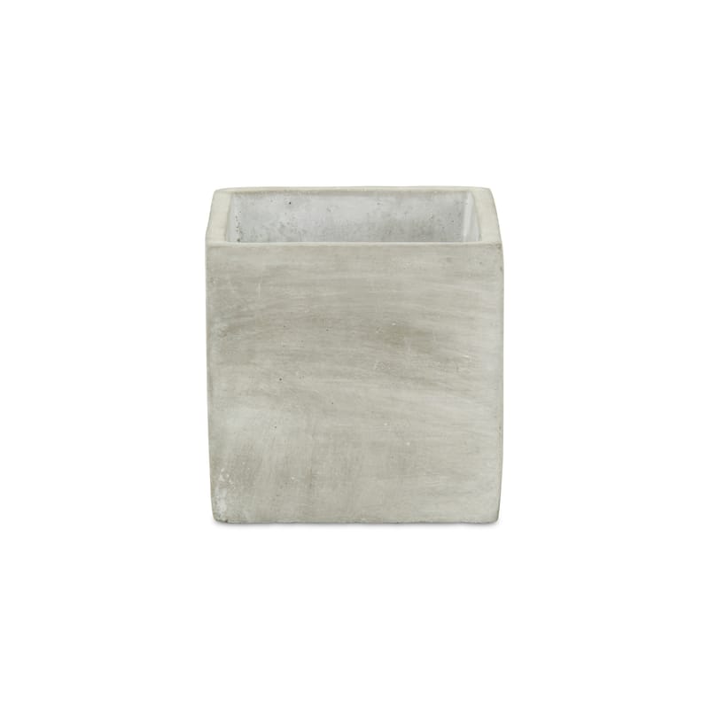 Urbanstone Gray Cement Cubic Pottery