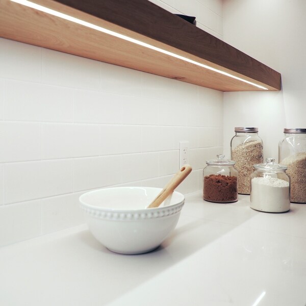 SomerTile Projectos White 3.86" x 7.75" Ceramic Subway Floor and Wall Tile. Opens flyout.