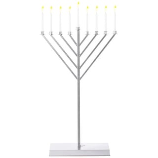 Rite Lite11 75 Blue And White Happy Hanukkah Menorah Tempered Glass Drip Tray Blue Glass Dailymail