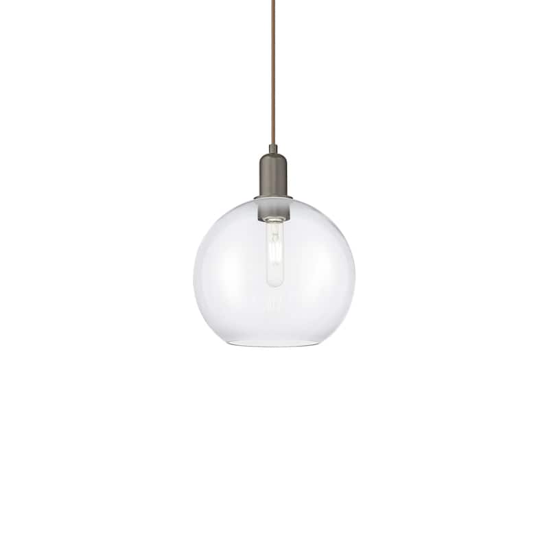 Innovations Lighting 716-1P-13-10 Athens Pendant Athens 10" Wide Mini - Oil Rubbed Bronze / Clear