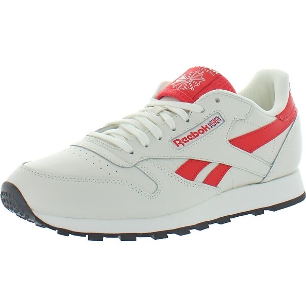 black leather running shoes mens