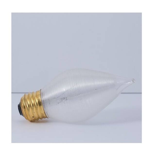 Bulbrite Pack of (10) 25 Watt Dimmable Satin Finish C15 Spunlite Incandescent Light Bulbs with Medium (E26) Base