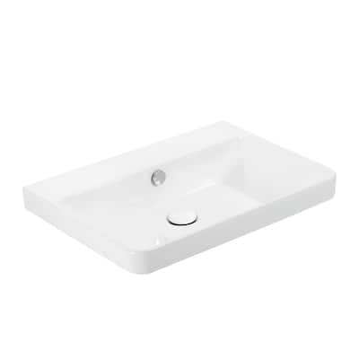 WS Bath Collections Luxury 60.00 Luxury 23-13/16" Rectangular Ceramic